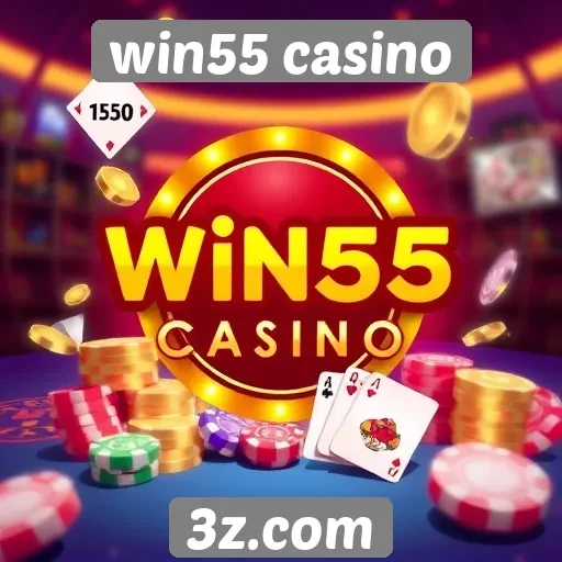 Acessibilidade e design do site win55 casino
